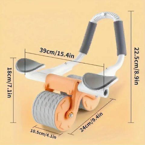 AbsRoller™ - Rueda Abdominal con Rebote Automático y Soporte para Codo