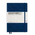 Leuchtturm1917 Medium Hardcover Notebook - Dotted - Navy - A5 -  - Notebooks - Bunbougu