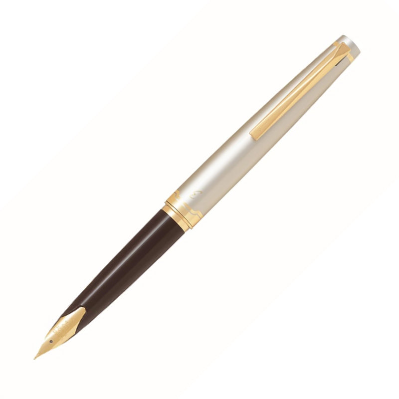 Pilot Elite E95S Fountain Pen - Deep Red - 14k Gold - Fine Nib - - Fountain Pens - Bunbougu