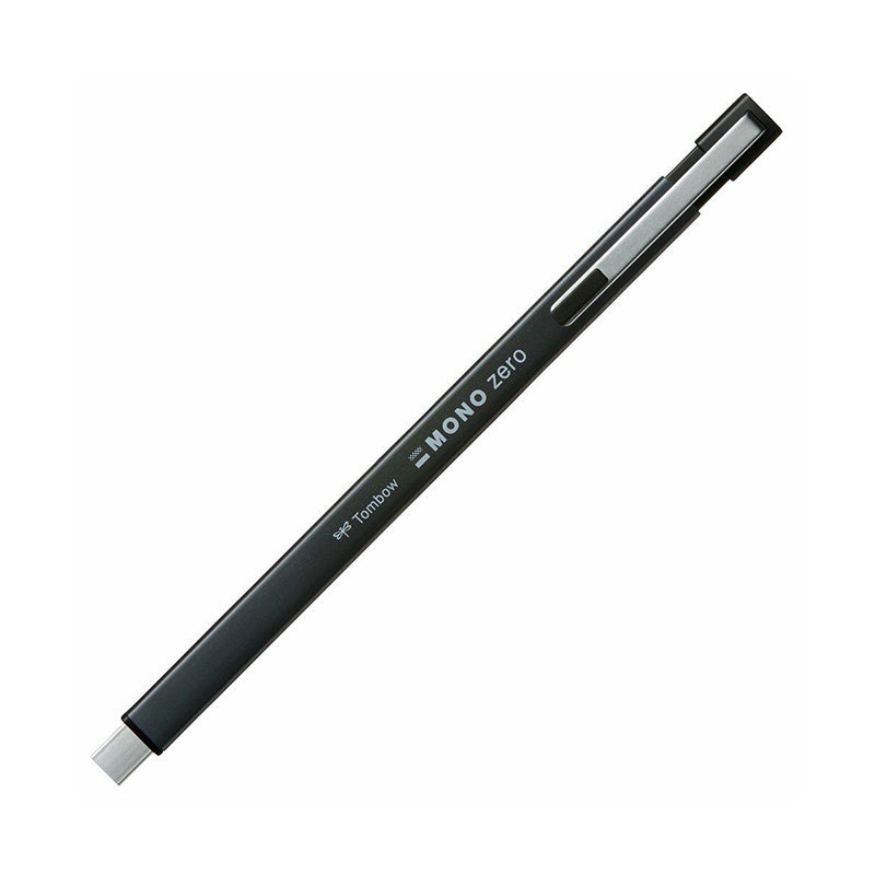 Tombow Mono Zero Retractable Eraser - Metal Black -  - Erasers - Bunbougu