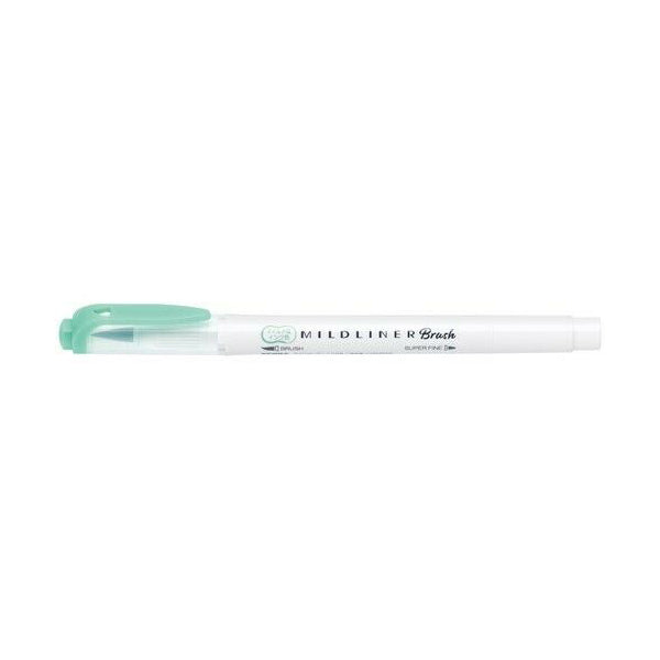 Zebra Mildliner Double-Sided Brush Pen - Fine Bullet Tip/Brush Tip - - Brush Pens - Bunbougu