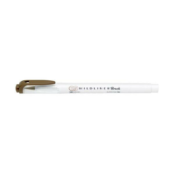 Zebra Mildliner Double-Sided Brush Pen - Fine Bullet Tip/Brush Tip - - Brush Pens - Bunbougu