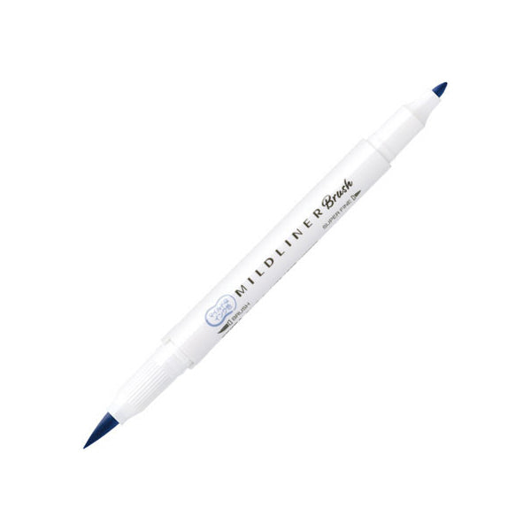 Zebra Mildliner Double-Sided Brush Pen - Fine Bullet Tip/Brush Tip -  - Brush Pens - Bunbougu