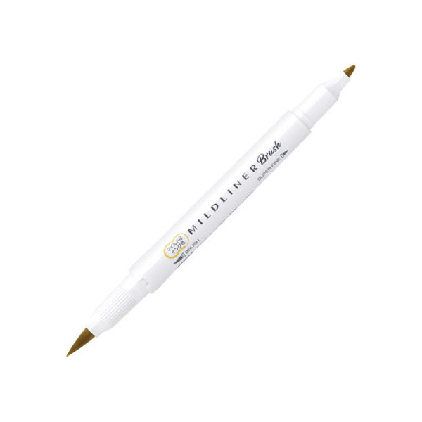 Zebra Mildliner Double-Sided Brush Pen - Fine Bullet Tip/Brush Tip -  - Brush Pens - Bunbougu