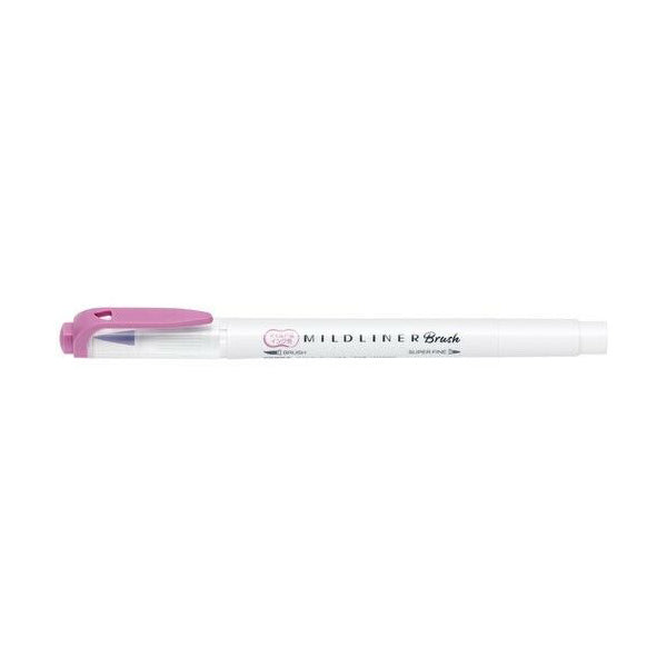 Zebra Mildliner Double-Sided Brush Pen - Fine Bullet Tip/Brush Tip - - Brush Pens - Bunbougu