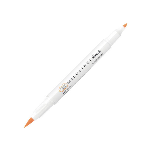 Zebra Mildliner Double-Sided Brush Pen - Fine Bullet Tip/Brush Tip -  - Brush Pens - Bunbougu