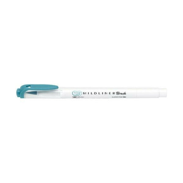 Zebra Mildliner Double-Sided Brush Pen - Fine Bullet Tip/Brush Tip - - Brush Pens - Bunbougu