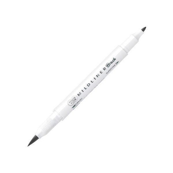 Zebra Mildliner Double-Sided Brush Pen - Fine Bullet Tip/Brush Tip -  - Brush Pens - Bunbougu